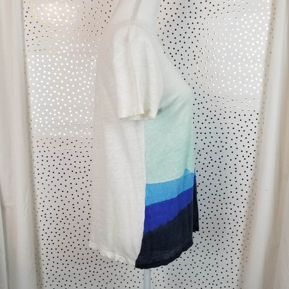 Madewell Linen Mountain Scene Graphic Tee - Picture 4 of 6